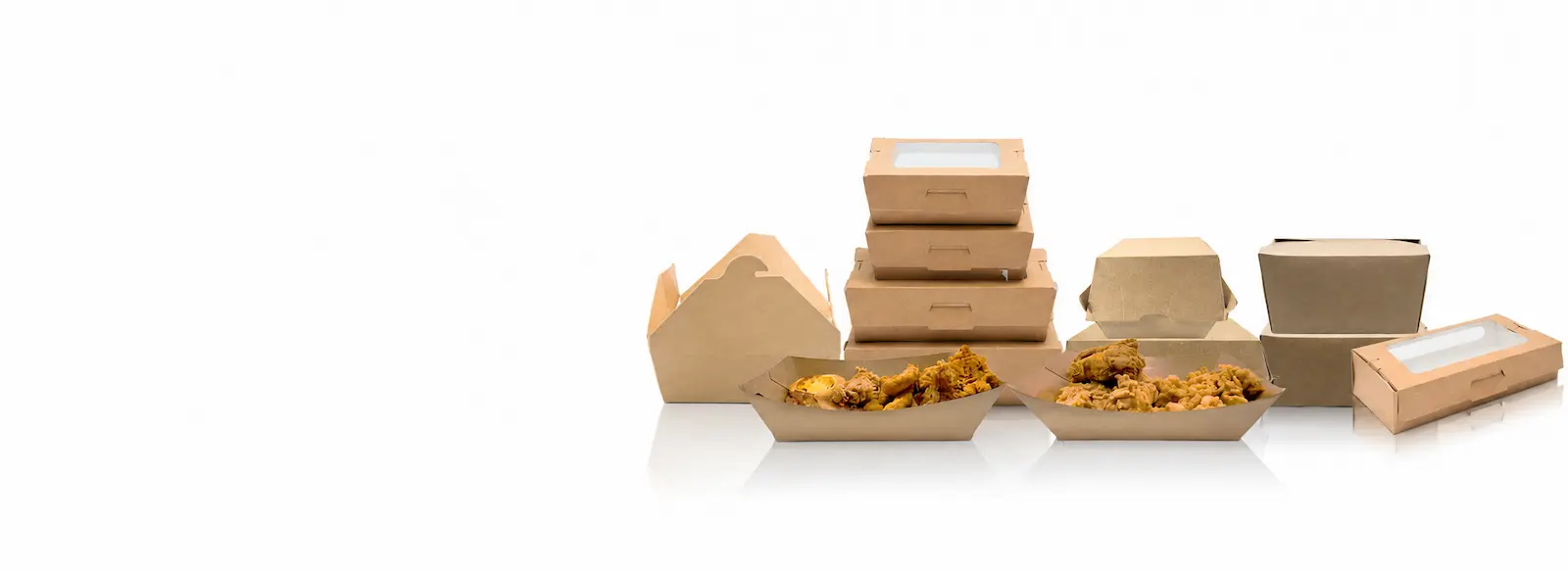 Custom kraft paper food packaging