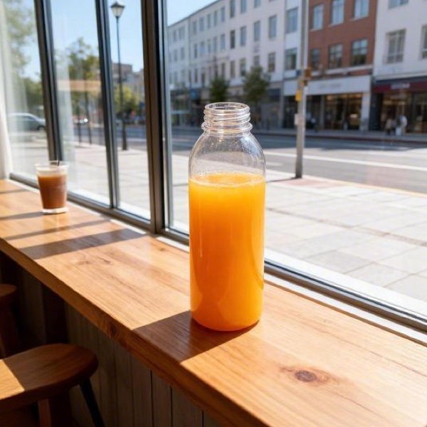 Clear PP PE Bottle for Juice & Beverage Packaging | Food Grade Transparent Plastic Bottle Supplier