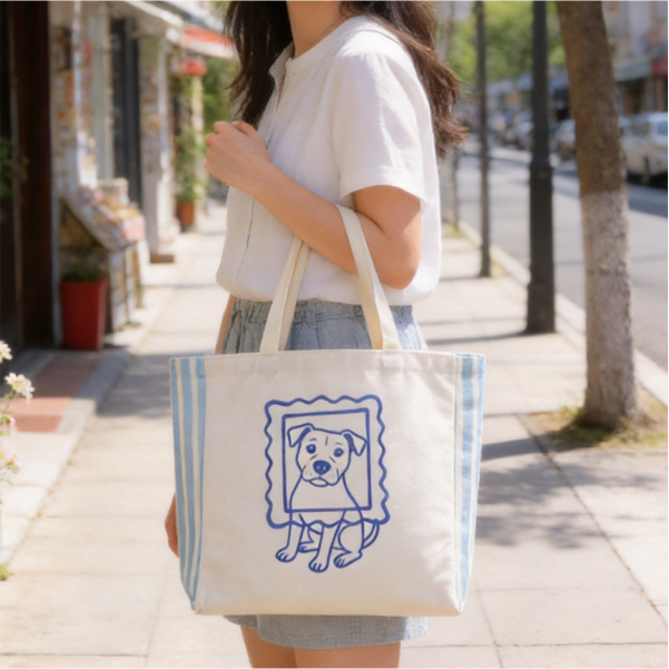 Eco-Friendly Canvas Tote Bag | Custom Reusable Cotton Shopping Bag