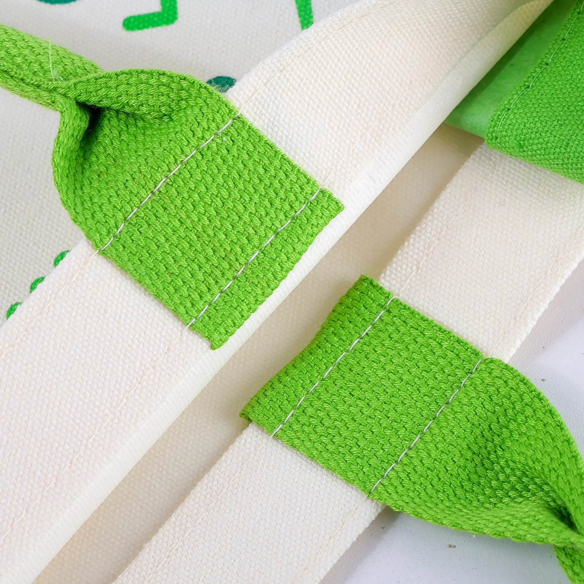 Canvas Laminated PVC Eco-Friendly Tote Bag | Custom Reusable Shopping Bag - 图片 6
