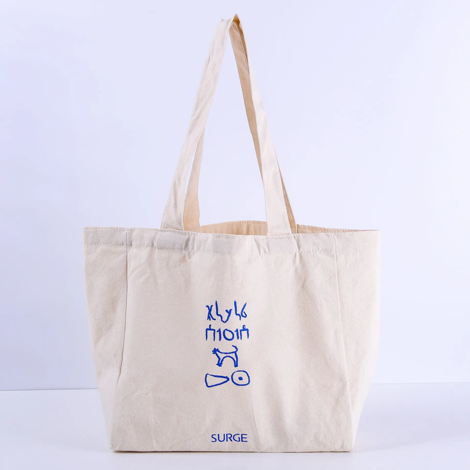 Eco-Friendly Canvas Tote Bag | Reusable Cotton Shopping Bag - 图片 2
