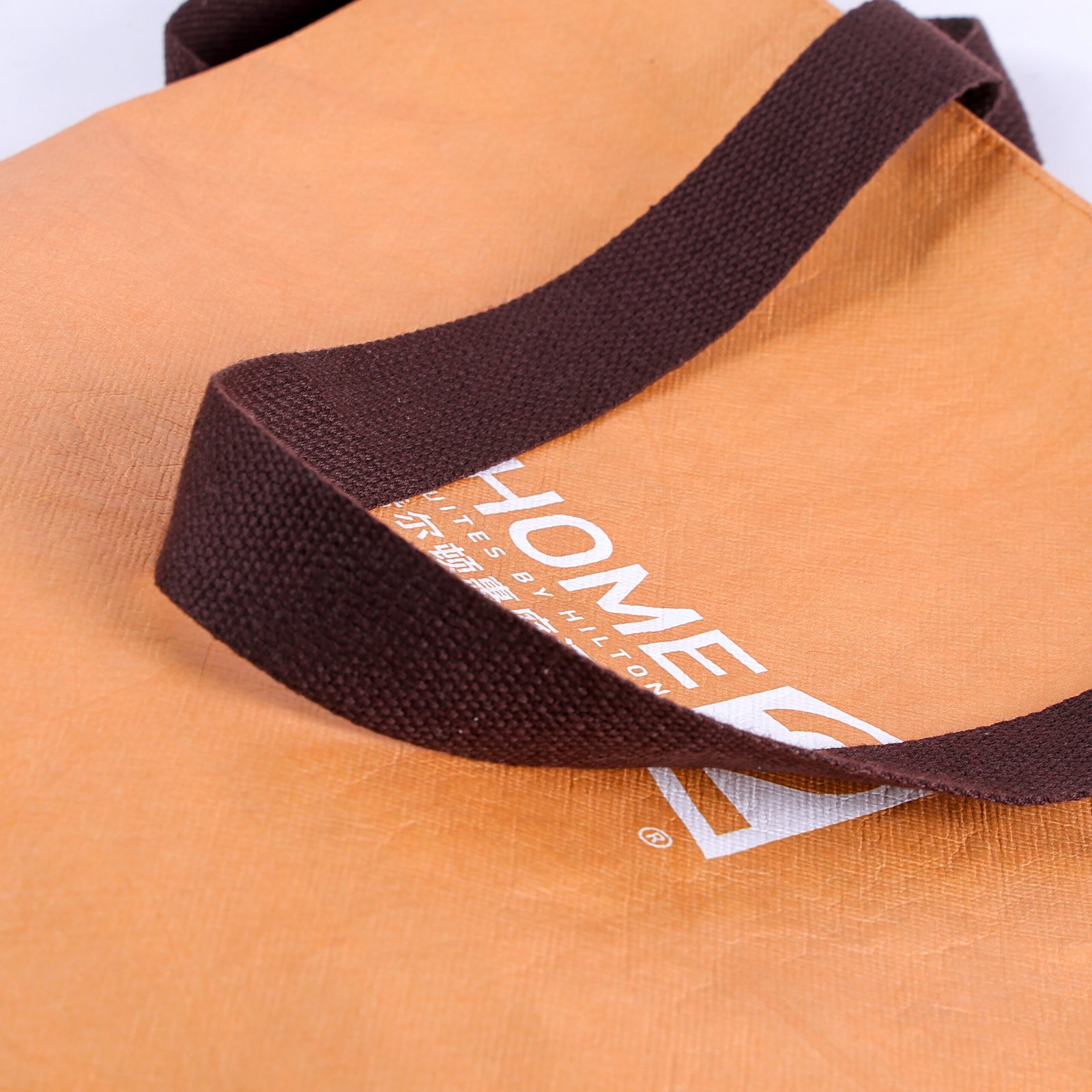Tyvek Laminated Non-Woven Eco-Friendly Tote Bag with Cotton Lining - 图片 6