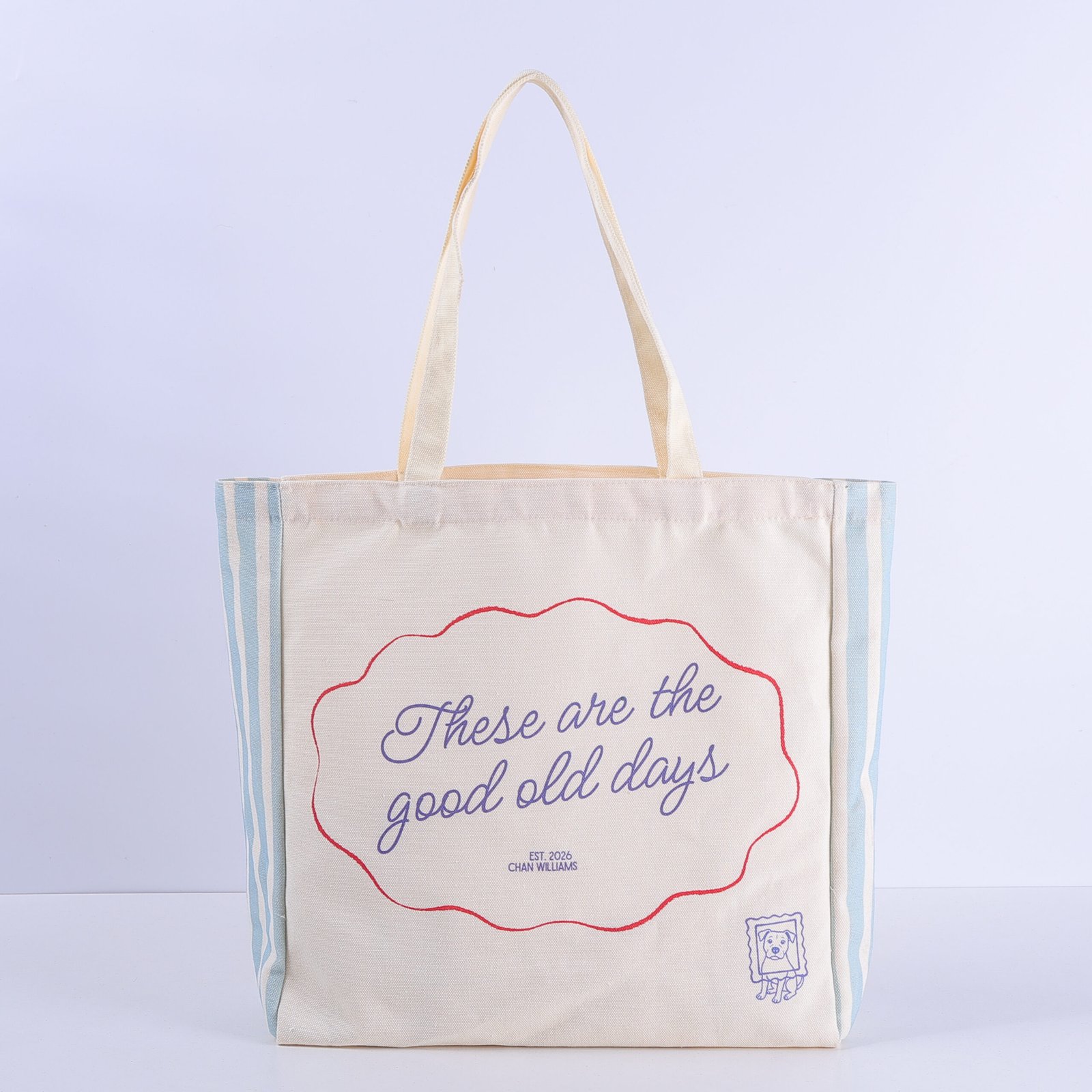 Eco-Friendly Canvas Tote Bag | Custom Reusable Cotton Shopping Bag - 图片 3
