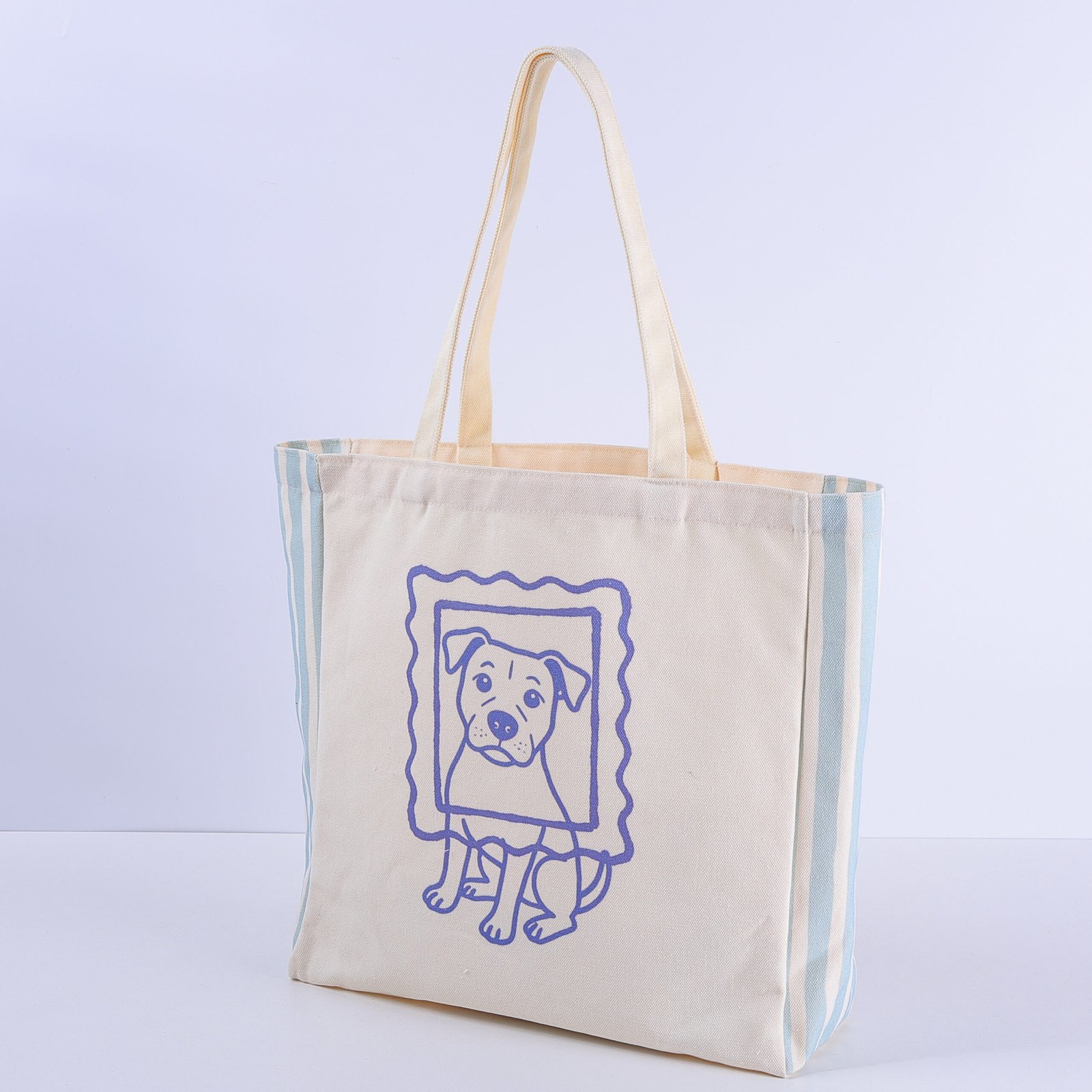 Eco-Friendly Canvas Tote Bag | Custom Reusable Cotton Shopping Bag - 图片 4