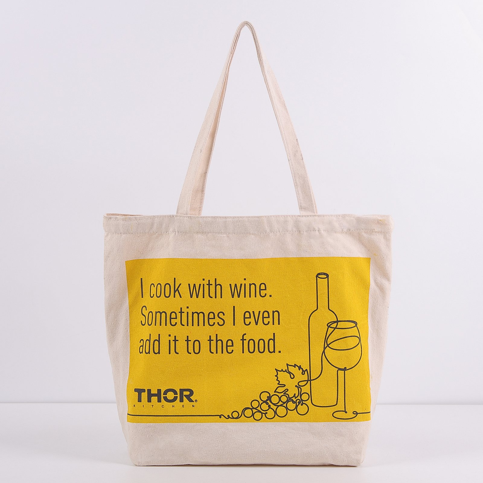 12 oz 100% Cotton Canvas Eco-Friendly Tote Bag | Natural Reusable Shopping Bag - 图片 2