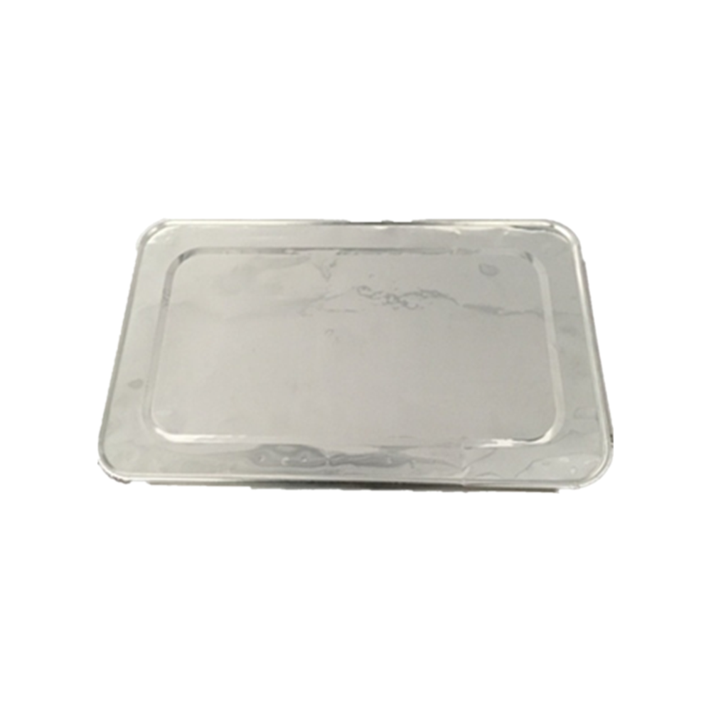 Aluminum Container Plate Lid | Rectangular Aluminum Food Tray Lid