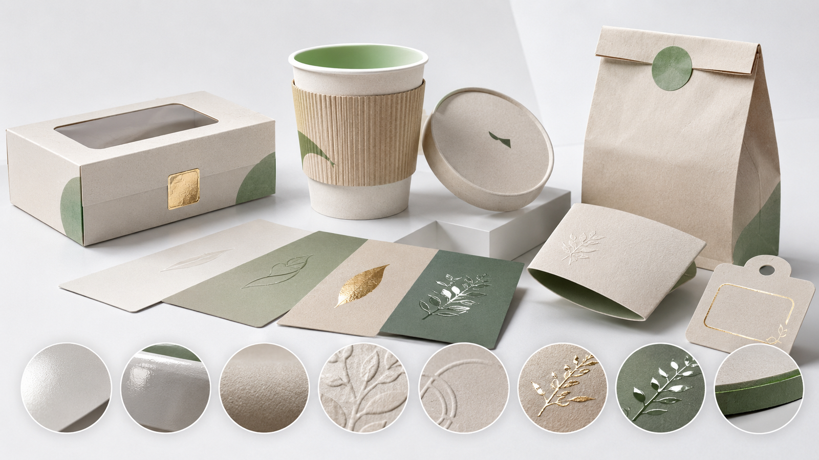 Custom packaging finishing options