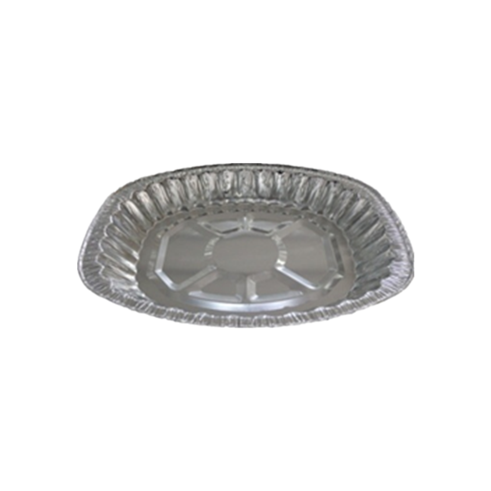 Bathtub-Shaped Aluminum Food Container 7200ml | Large Disposable Aluminum Tray - 图片 2