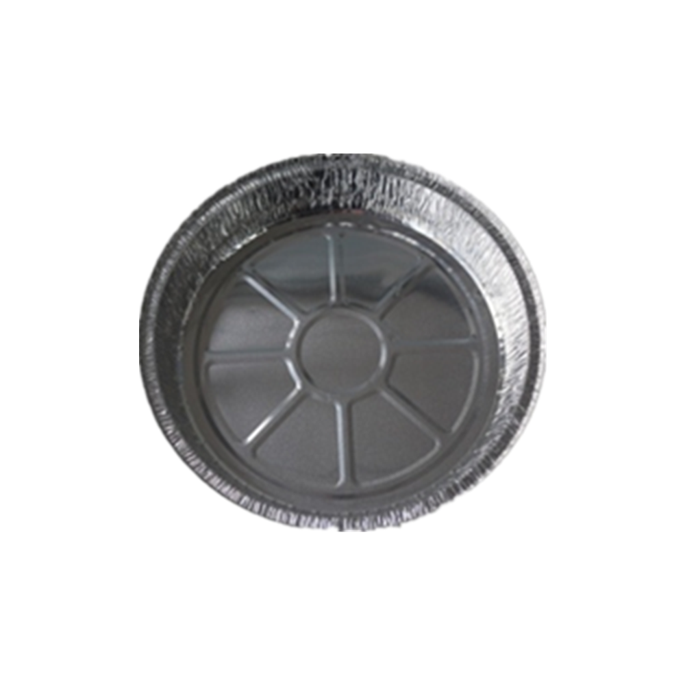 Deep Round 8" & 9" Aluminum Food Containers | 940ml & 1400ml Disposable Aluminum Plates - 图片 2
