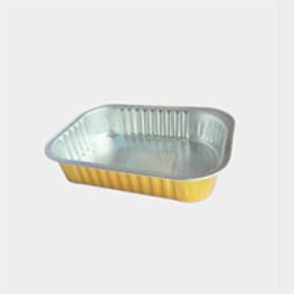 Deep Rounded Rectangle Aluminum Bowl | Disposable Aluminum Food Container - 图片 2