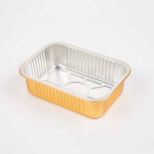 Deep Rounded Rectangle Aluminum Bowl | Aluminum Food Container - 图片 2