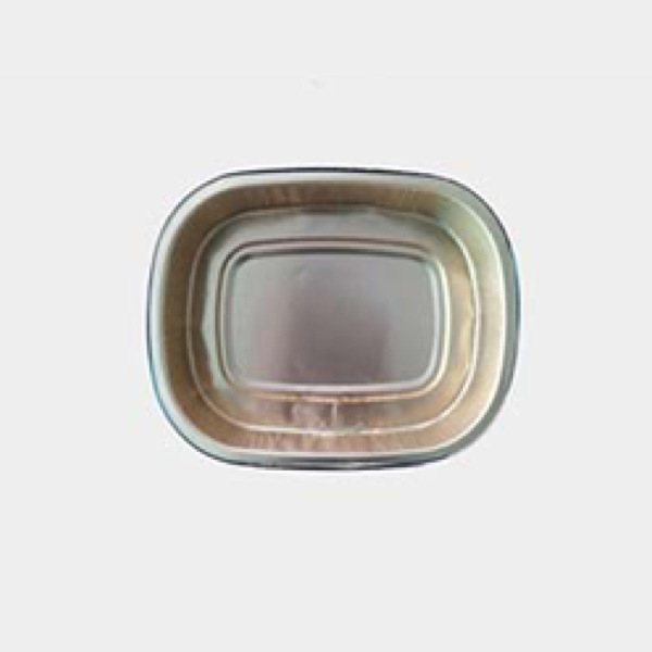 650ml Disposable Aluminum Bath-Shaped Plate | Aluminum Foil Food Container - 图片 2